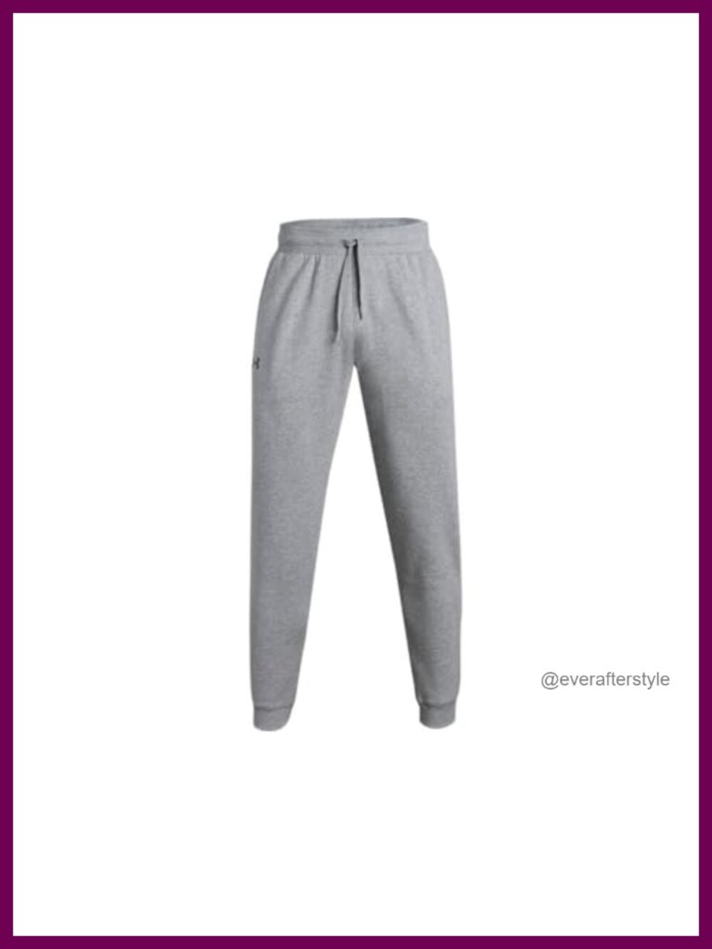 Hustle Fleece Joggers Tapered Fit Drawstring Athletic Track Pants